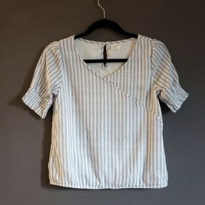 Abercrombie Kids striped summer shirt. Size 13/14.